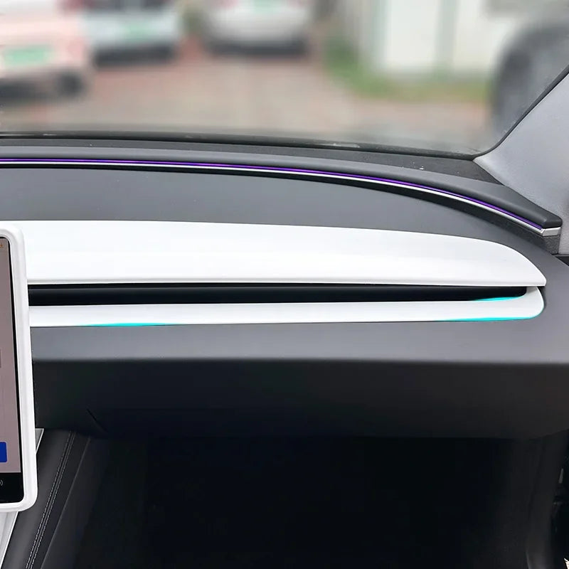 Tesla Model 3 Highland 2024 Armaturenbrettabdeckung Verkleidung Aufkleber