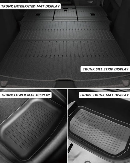 Tesla Model Y Juniper / Standard Fußmatten 2025-2026 - TPE Gummimatten Set