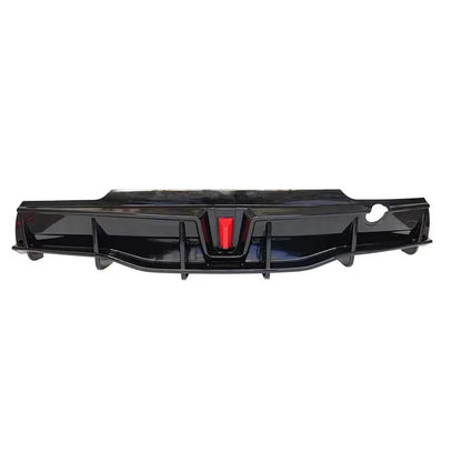Für Tesla Model Y 2021 2022 2023 2024 Heckschürzen-Diffusor Splitter Spoiler Lippe Schutz Tuning Zubehör Teil Karosserie-Kit