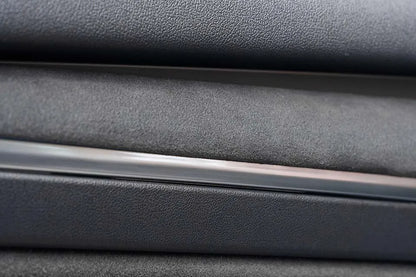 Echte schwarze Alcantara-Verkleidungen für Tesla Model 3/Y Dekor