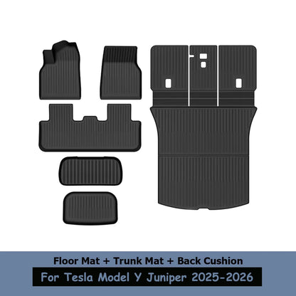 Tesla Model Y Juniper / Standard Fußmatten 2025-2026 - TPE Gummimatten Set