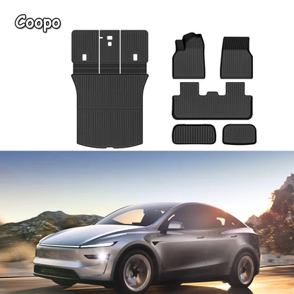 Tesla Model Y Juniper / Standard Fußmatten 2025-2026 - TPE Gummimatten Set