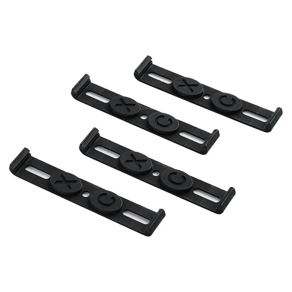 4 STÜCKE Rahmenlose Universelle Kennzeichenhalter / Nummerschild Halterung