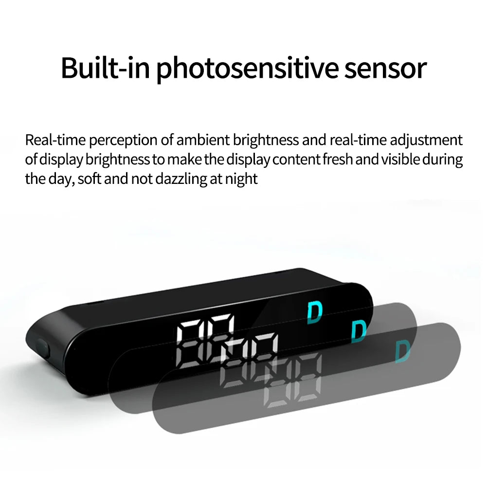 HUD Head-Up-Display Tesla Model 3 Modell Y, Tachometer